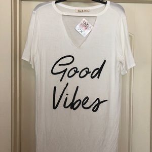 Brand New Good Vibes Top